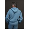 Bluza męska MOVE niebieska na meszku z ukryta kieszenią na telefon