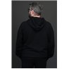 Bluza męska MOVE czarna na meszku z ukryta kieszenią na telefon