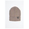 Merino czapka męska beżowa 100% wełna