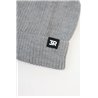 Merino czapka męska szara 100% wełna